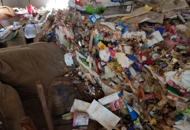 Kitchen Before Hoarding Cleaning in Canton, GA