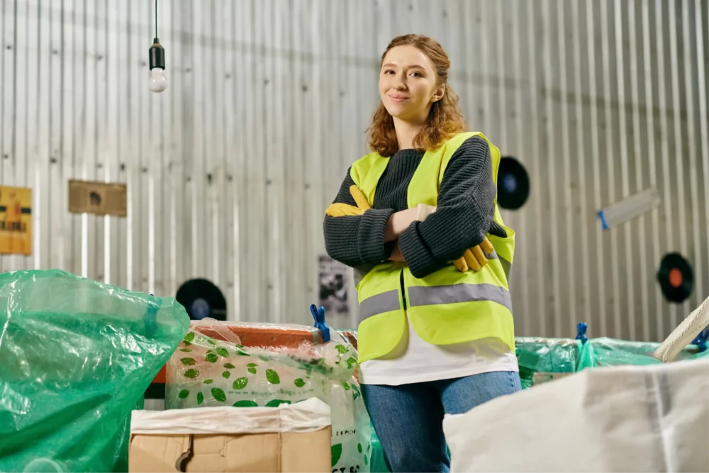 hoarding service team working