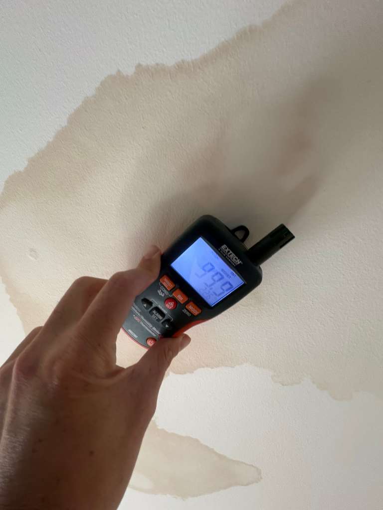 Stains on the Ceiling After a Storm