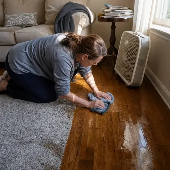 is diy water damage restoration safe